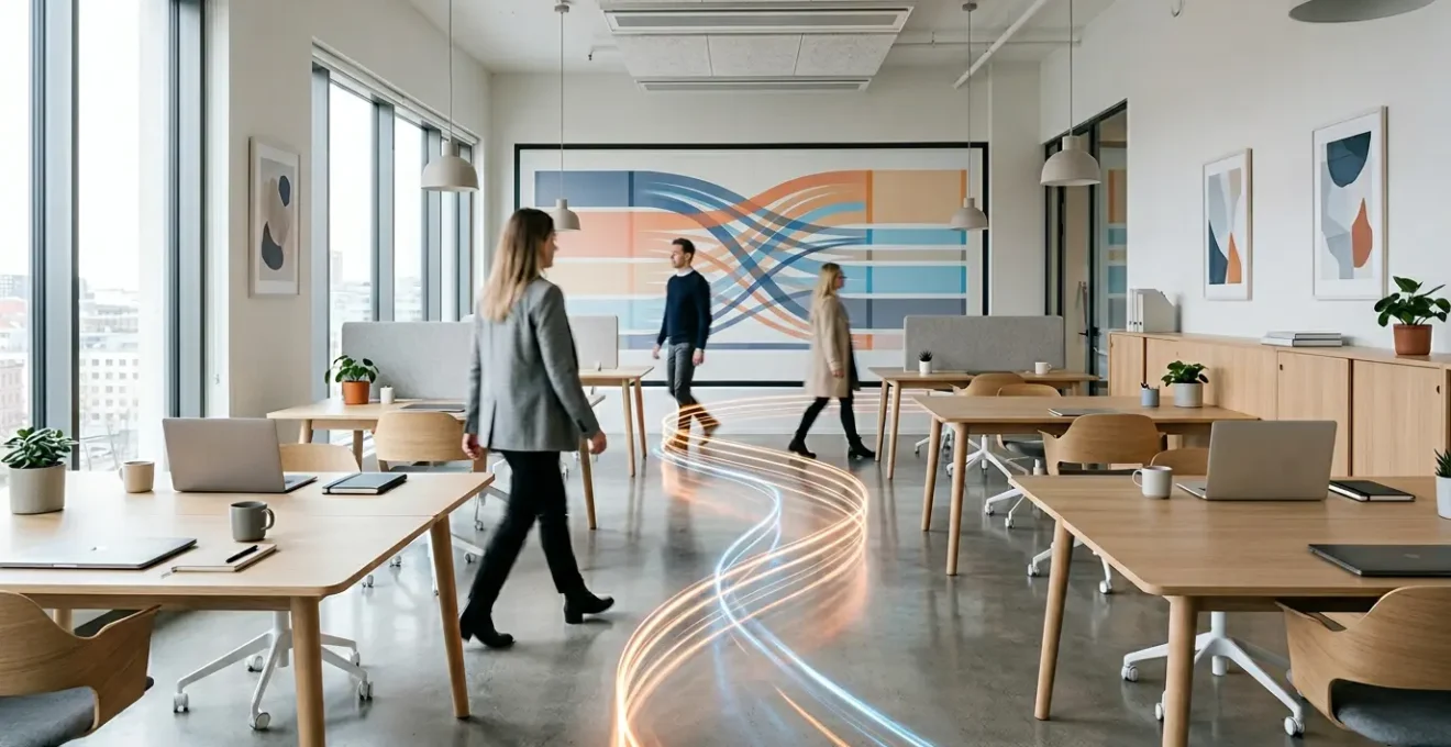 Marketing-Team arbeitet effizienter mit Automatisierungstools und visualisiert Zeitersparnis durch optimierte Arbeitsflüsse